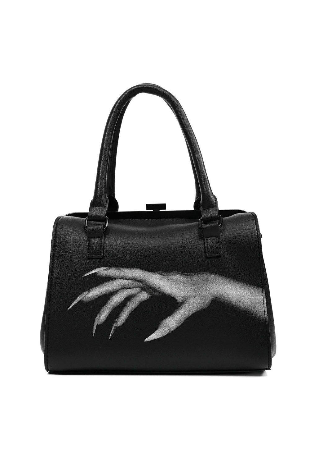vegan leather gothic haunting hand vampire bag