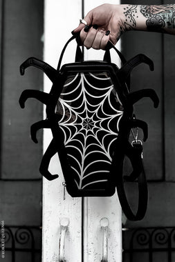 Spider Coffin Ita Bag [BLACK/PURPLE]