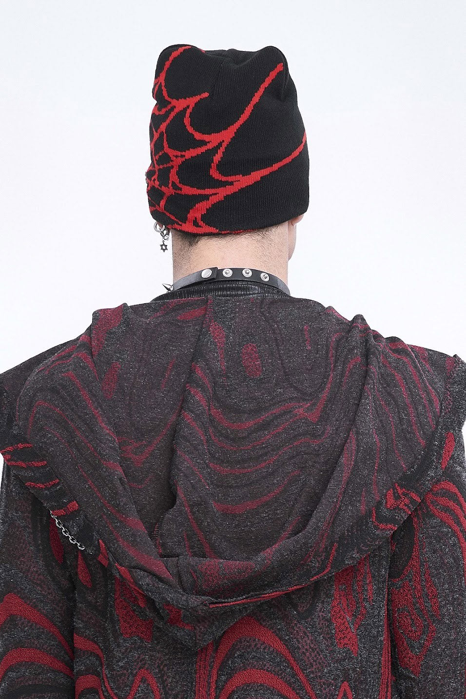 knitted punk grunge hat