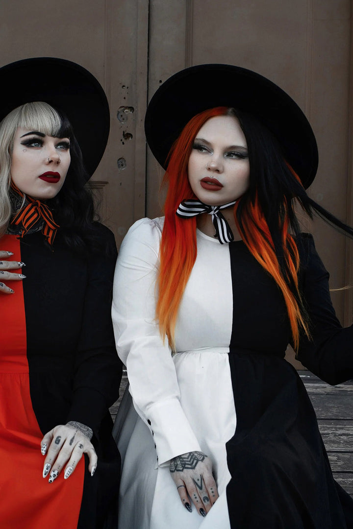 White Nightmare Veiled Hat