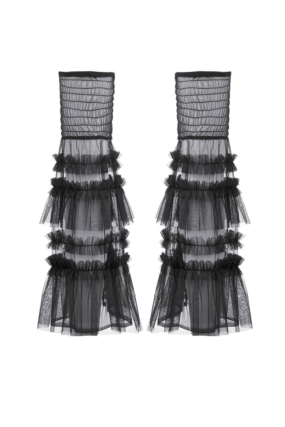 layered leg warmers by dark in love