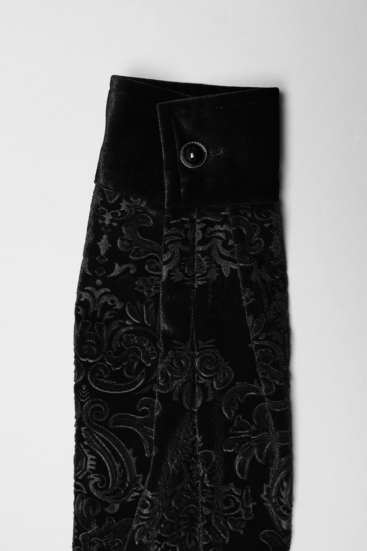 buttoned gothic mens shirt