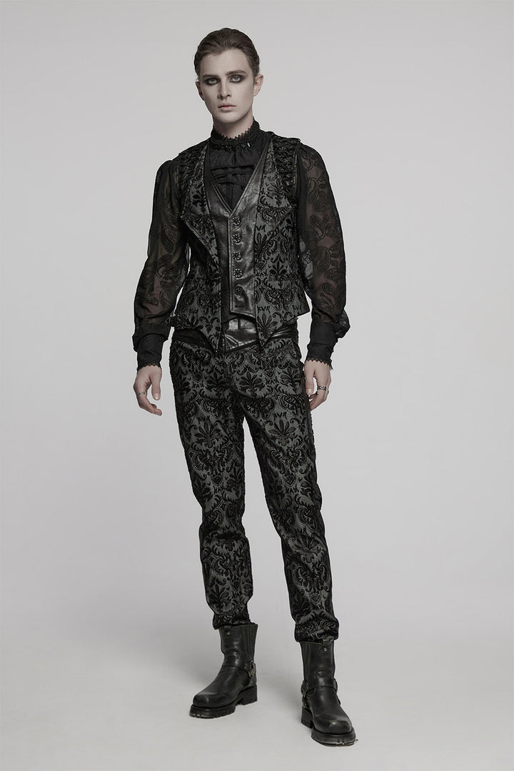 vampire gothic vest by punk rave