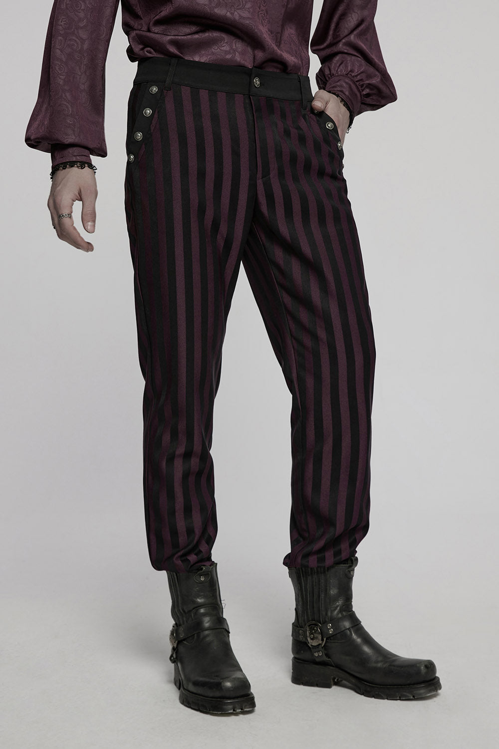 trad goth mens pants