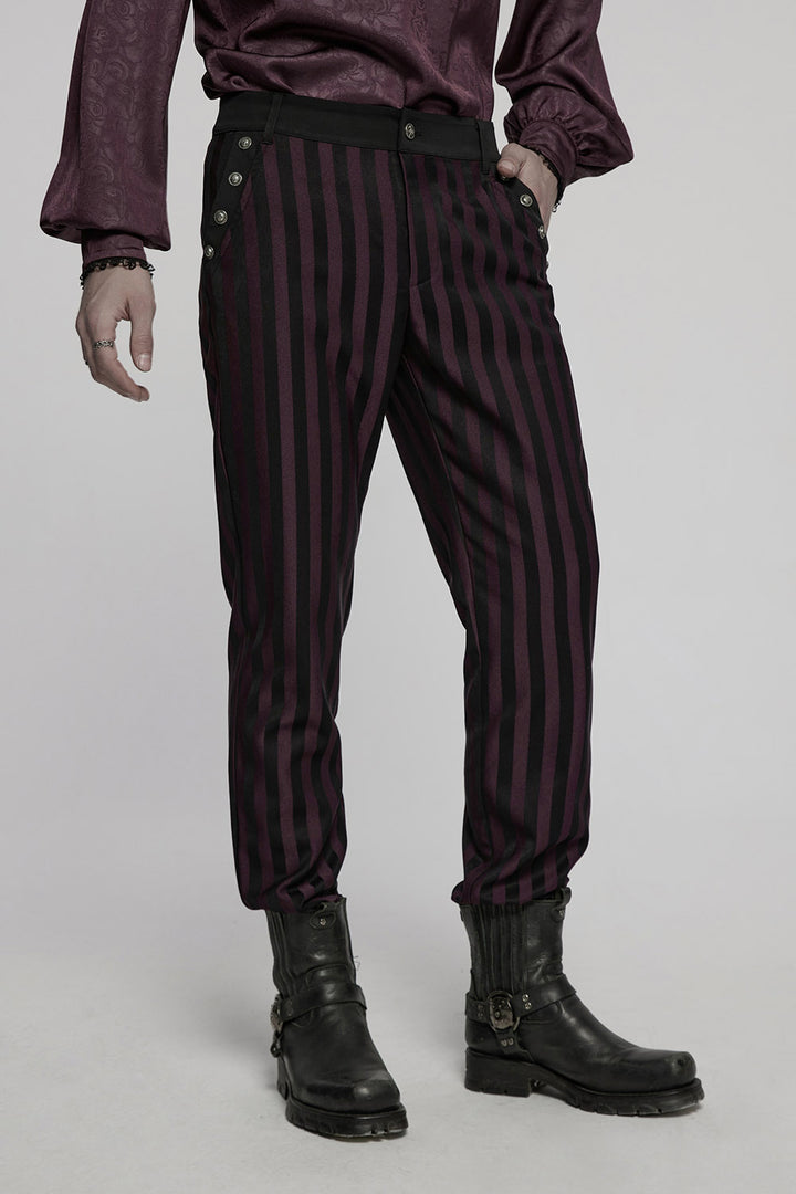 trad goth mens pants