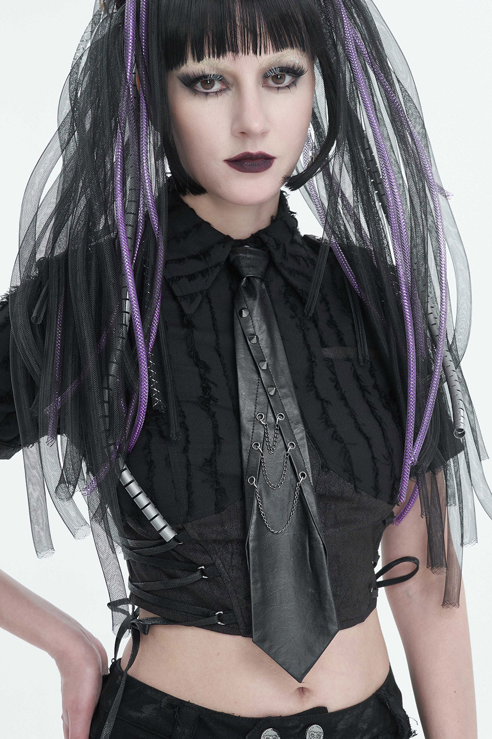 corporate gothic necktie