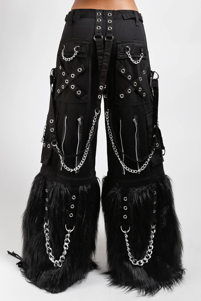 tripp NYC baggy wide leg raver goth pants