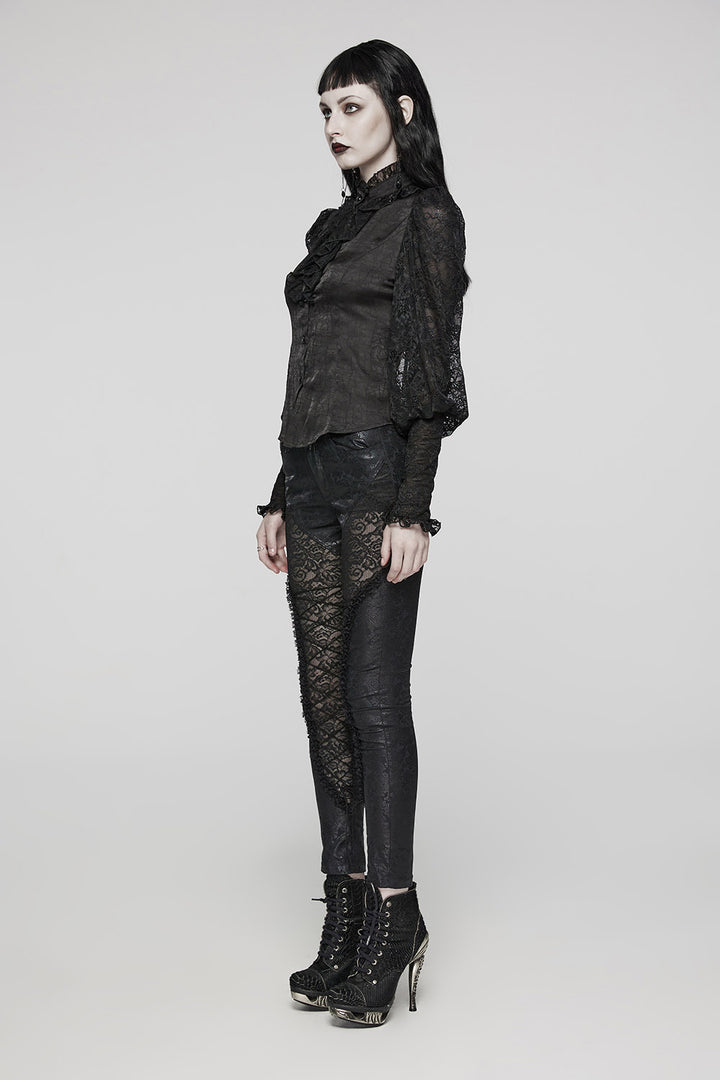 womens black vampire goth clothing