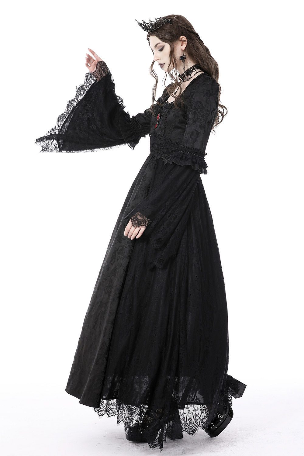 Gothic Renaissance Maxi Dress - dresses - VampireFreaks - Dark In Love
