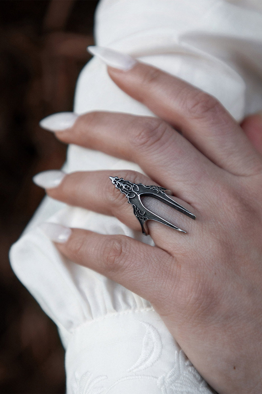 medieval goth ring