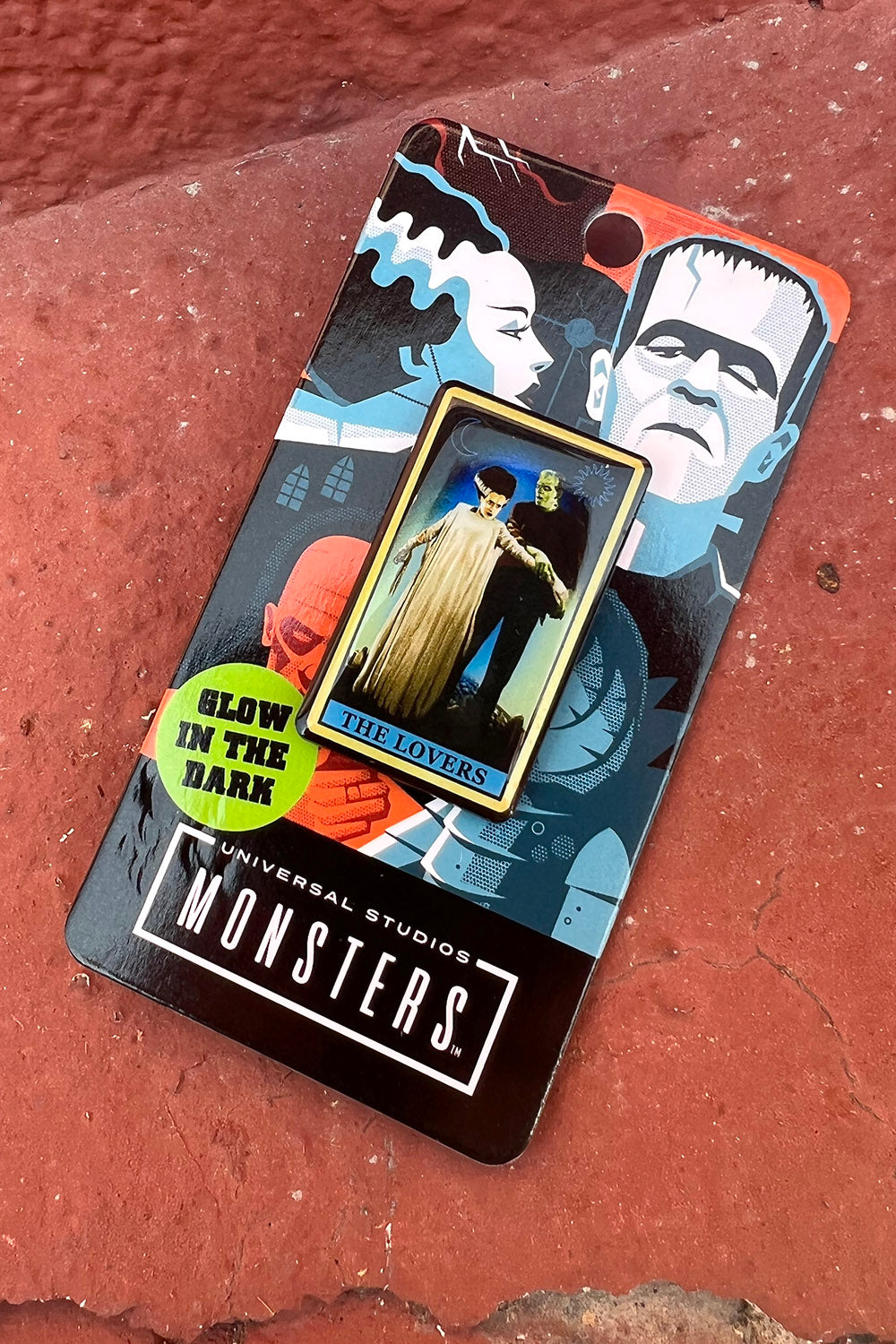 The Lovers Horror Monsters Tarot Pin