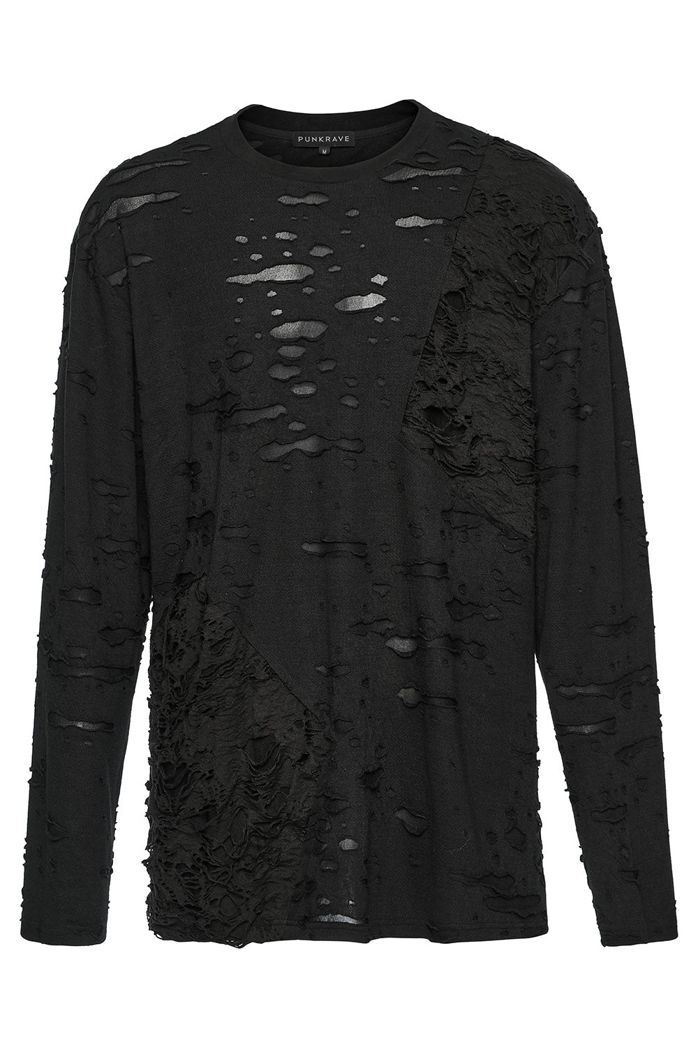 Battered Bones Long Sleeve Shredded Shirt – VampireFreaks