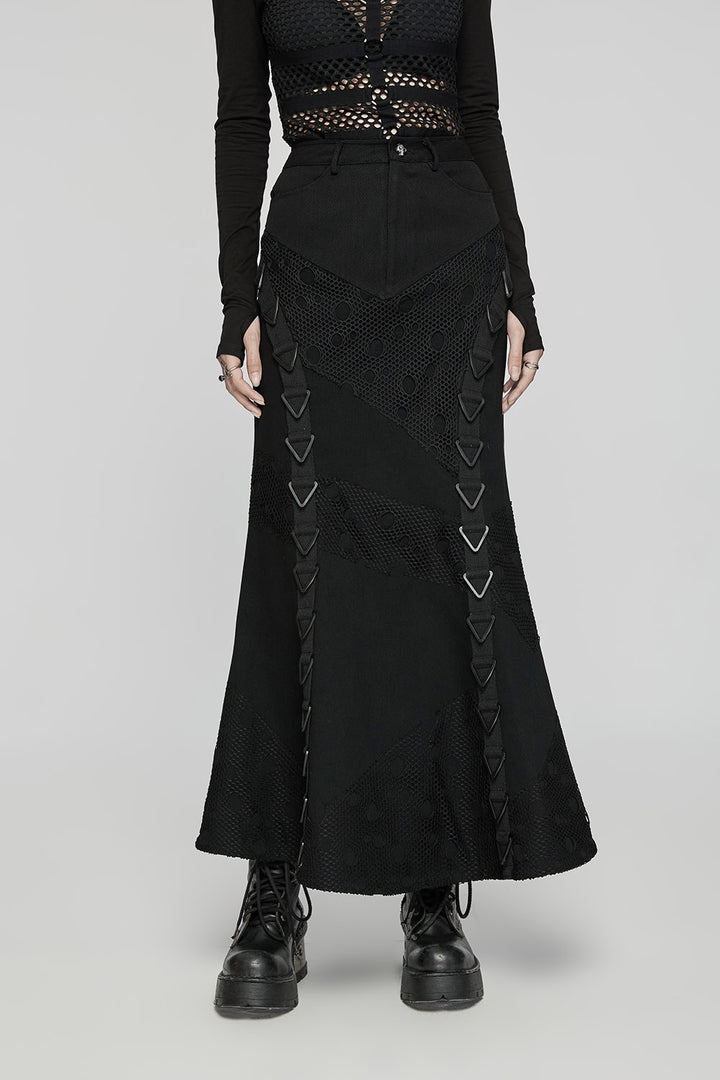 long goth skirt