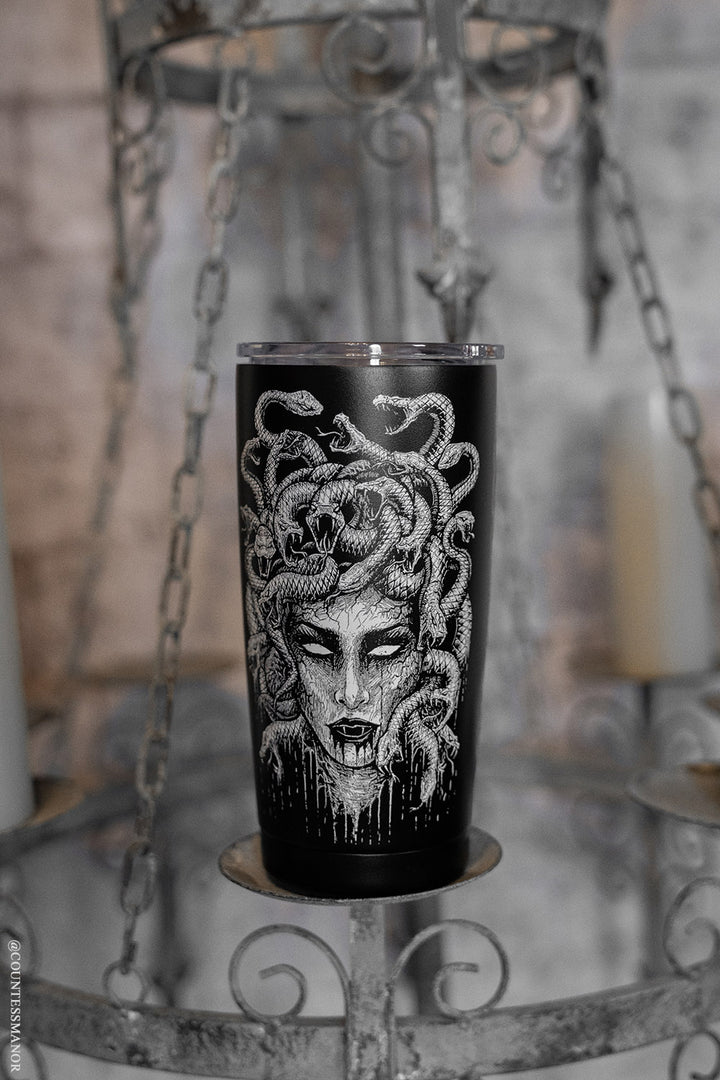 stainless steel BPA-free gothic to go travel mug