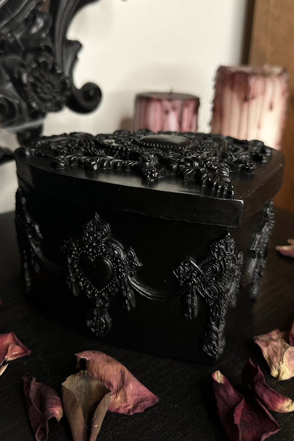 heart shaped jewelry box