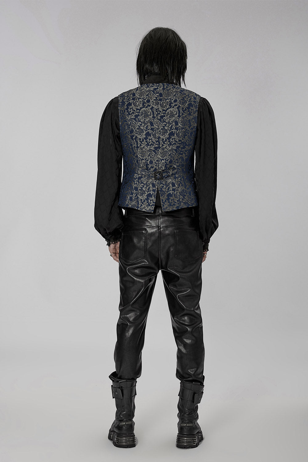 ornate haunted mansion damask pattern vest