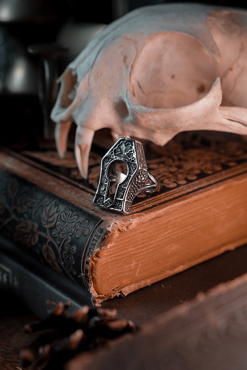 Gravekeeper Ring - jewelry - VampireFreaks - Lively Ghosts