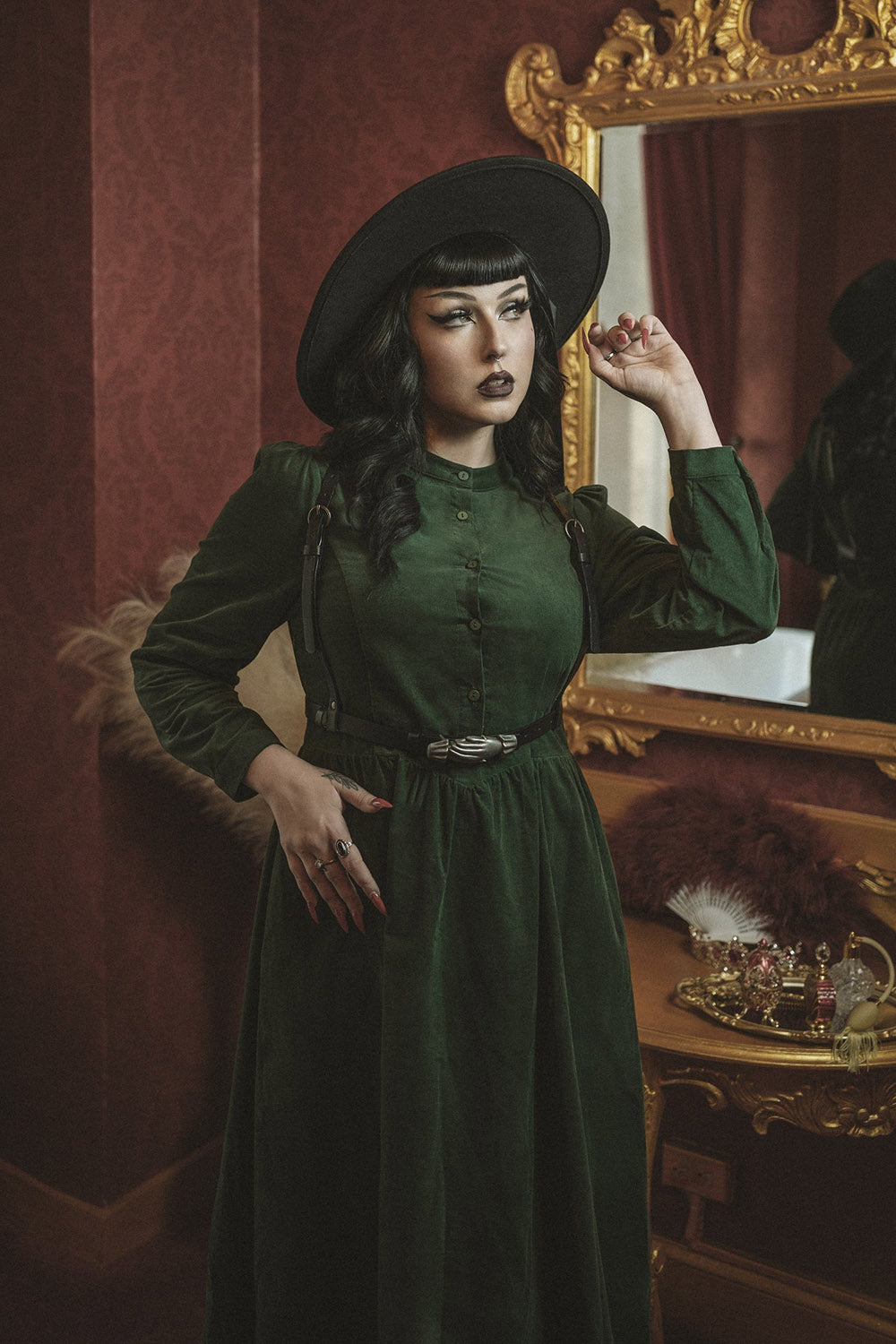 western goth dress