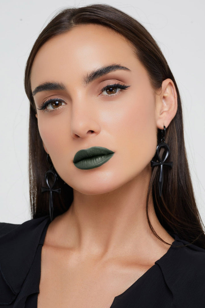 snake green liquid lipstick