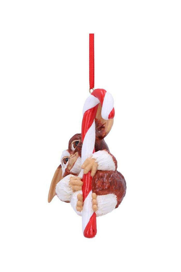Gremlins Gizmo Candy Cane Hanging Ornament - toys - VampireFreaks - Nemesis Now