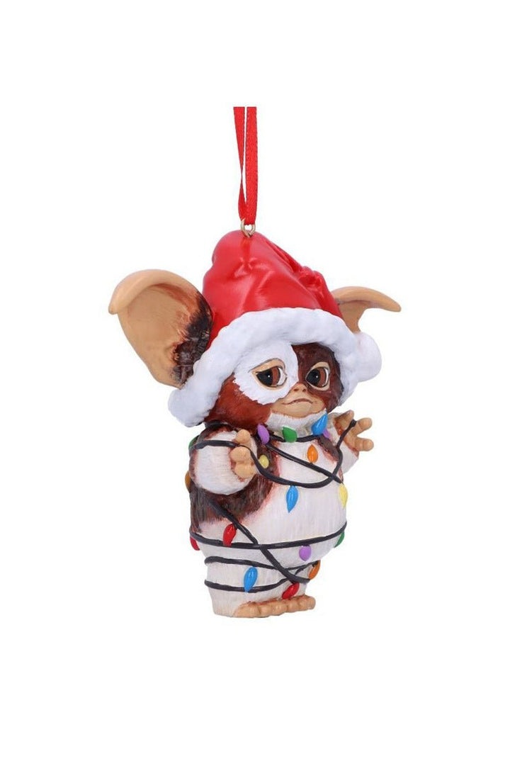 Gremlins Gizmo in Fairy Lights Hanging Ornament - toys - VampireFreaks - Nemesis Now