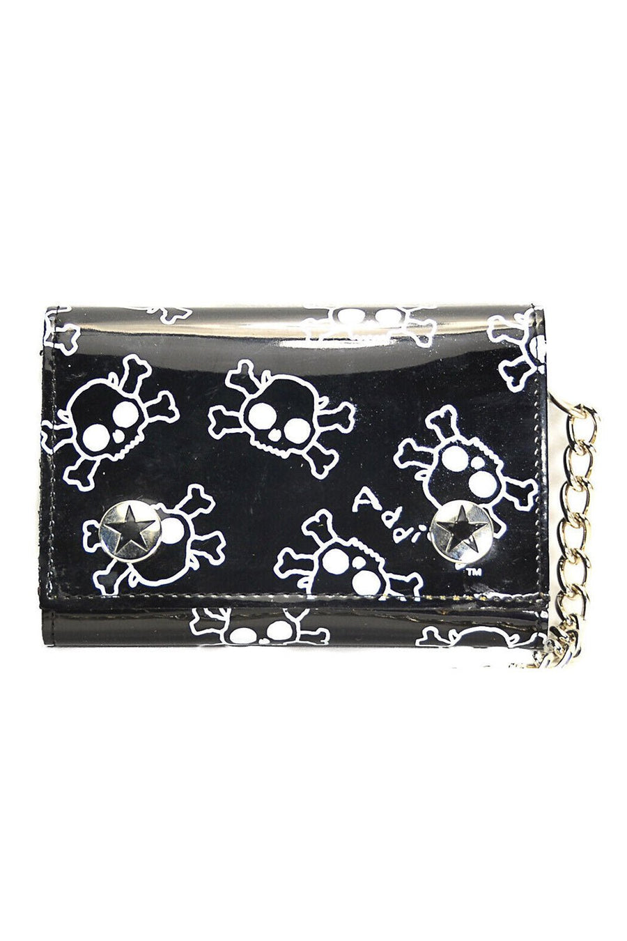 Grim Bones Biker Wallet - bags & wallets - VampireFreaks - Funk Plus