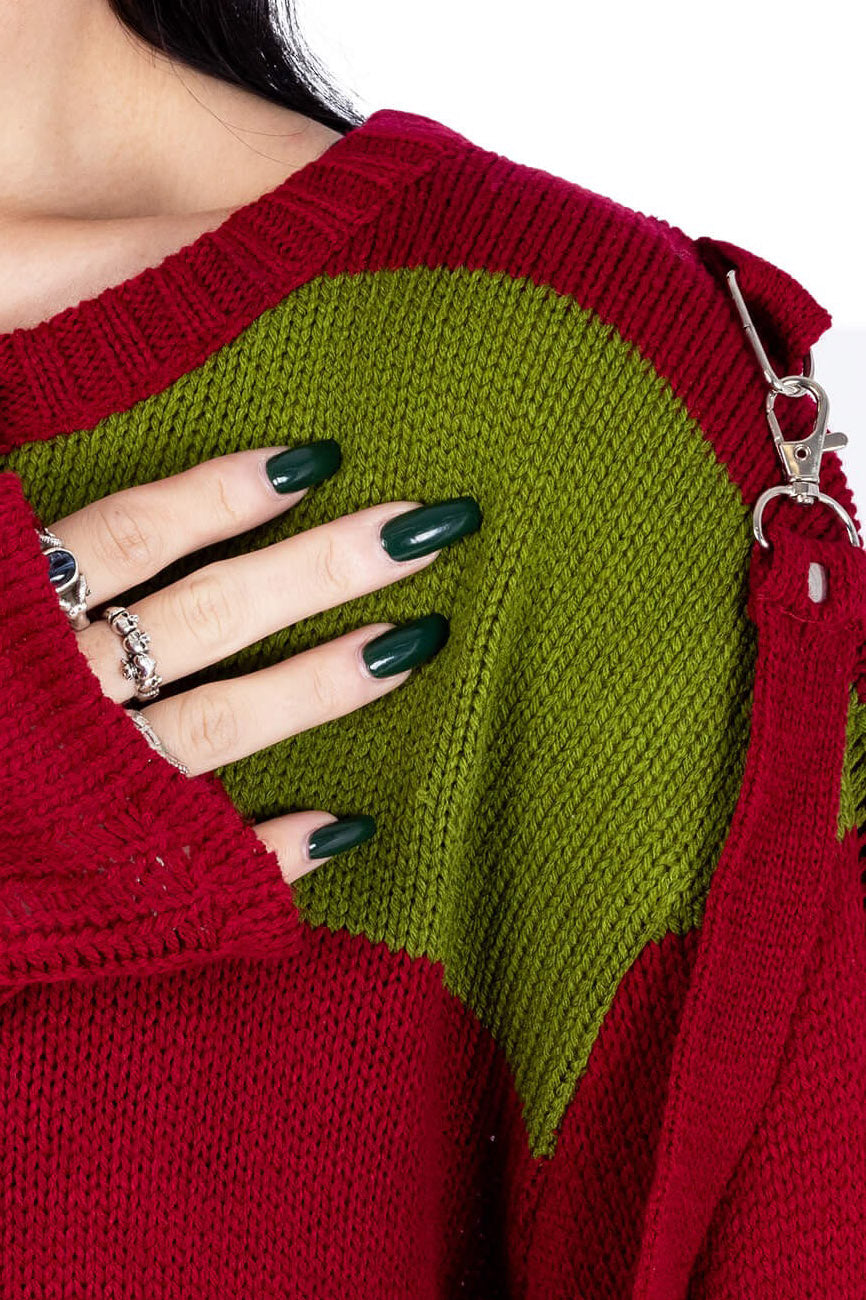 gothic sweater top