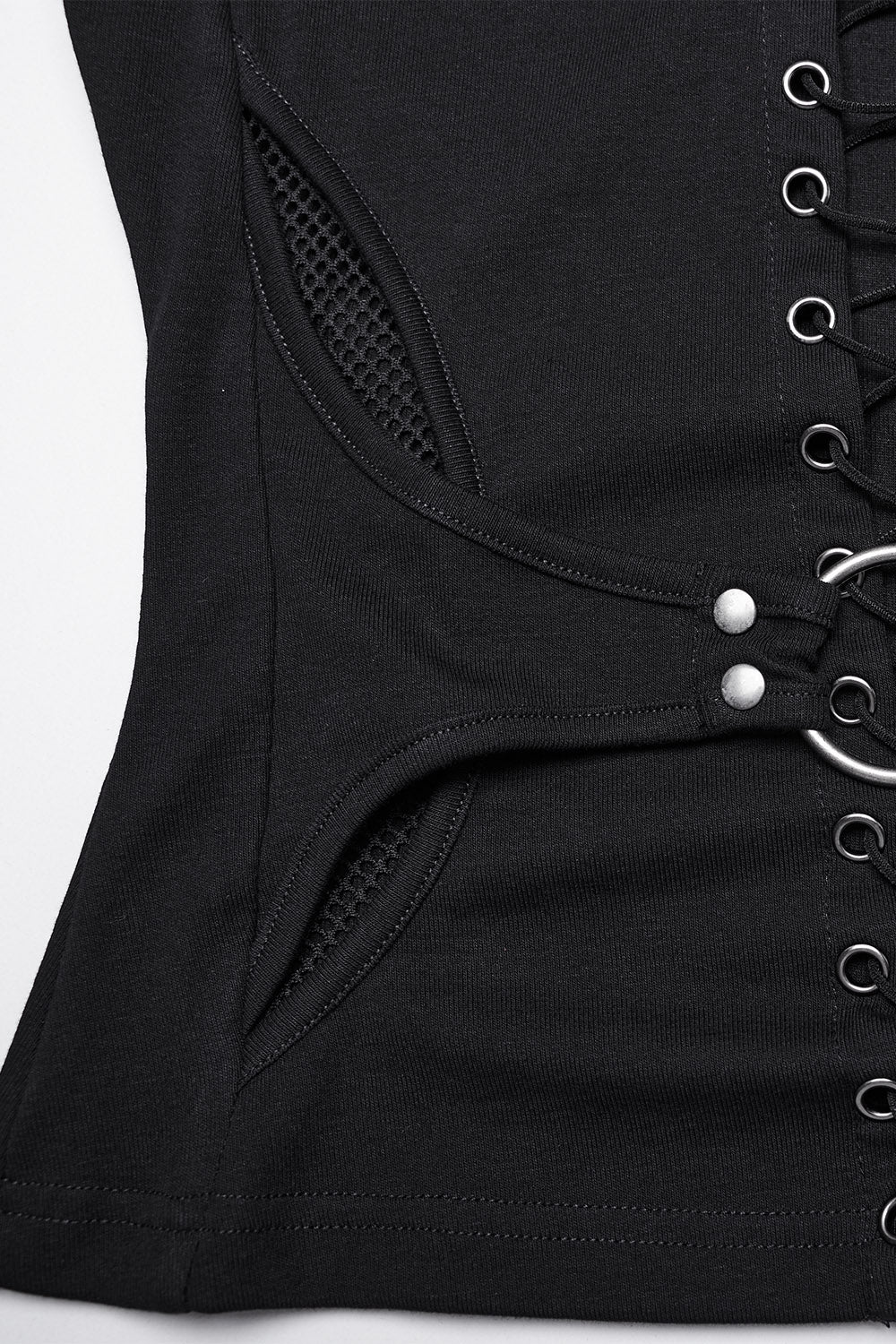 fishnet o-ring gothic top