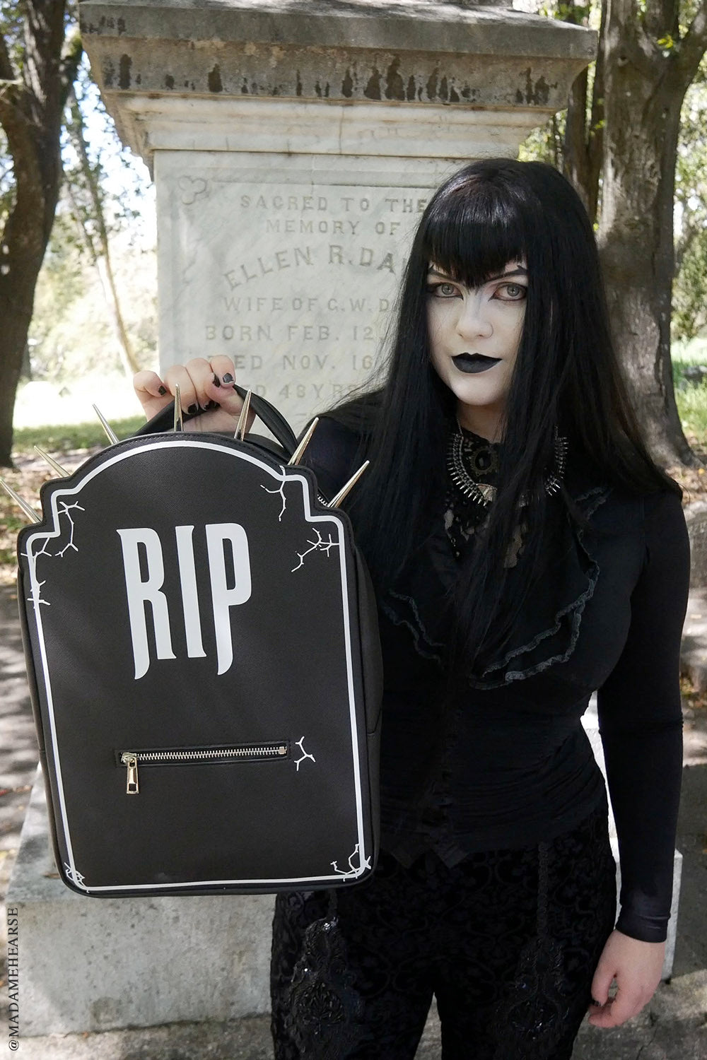 RIP Tombstone Backpack