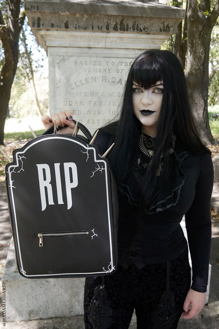 RIP Tombstone Backpack