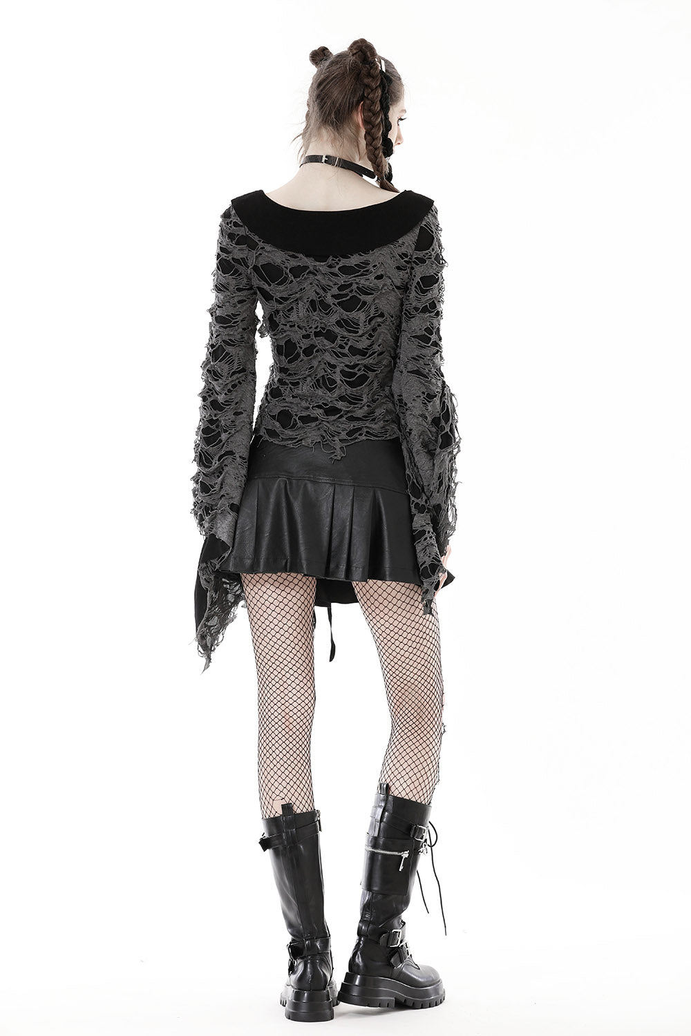 Witch Bones Tattered Top