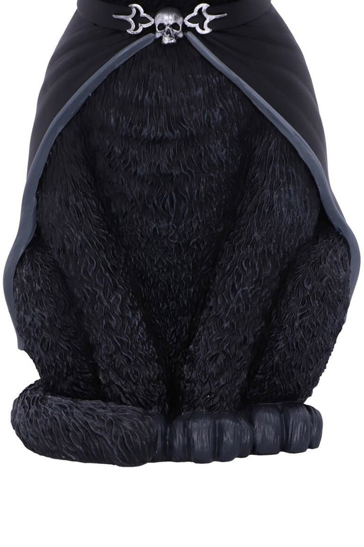 black cat occult statue