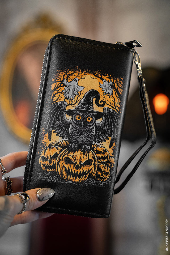 gothic owl wallet by vampirefreaks