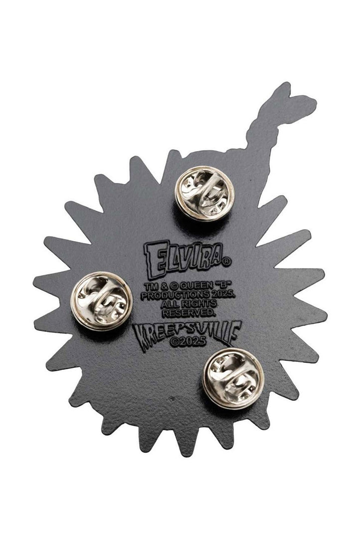 rockabilly elvira pin
