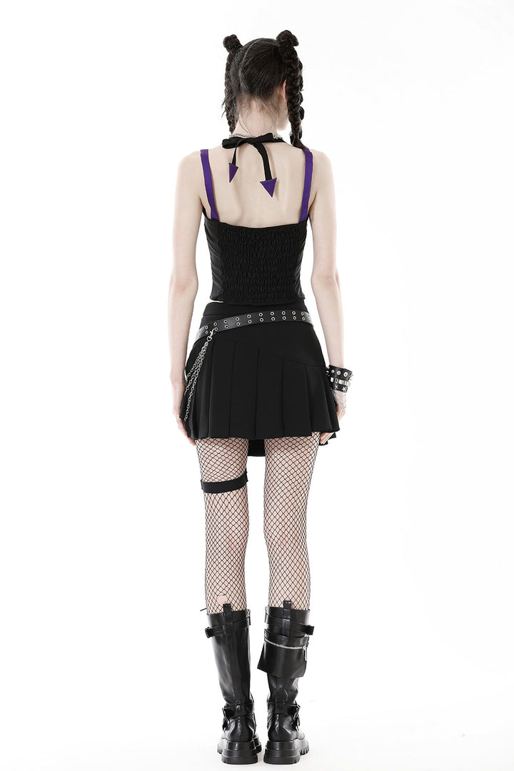 Moonhaunt Halter Crop Top