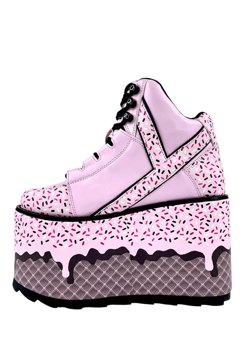 waffle ice cream shoes