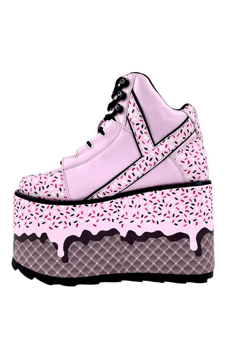 waffle ice cream shoes