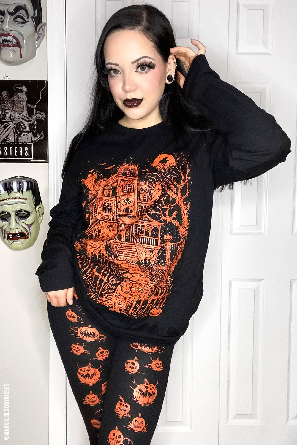 Possessed Pumpkin Patch Leggings