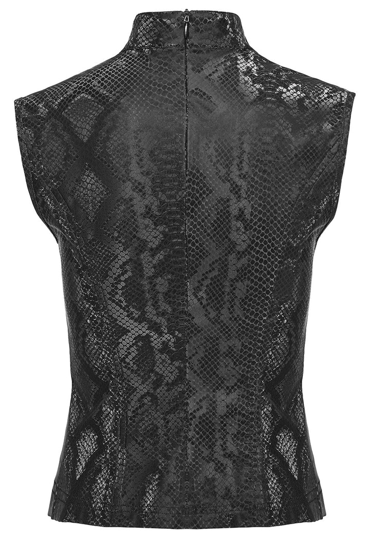womens medieval goth black top