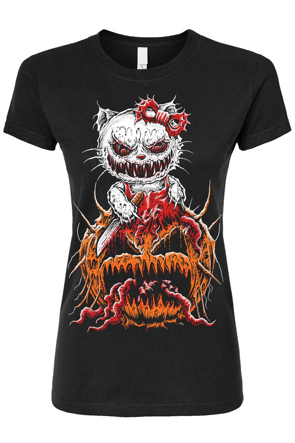 Hell-O-Ween Kitty T-shirt