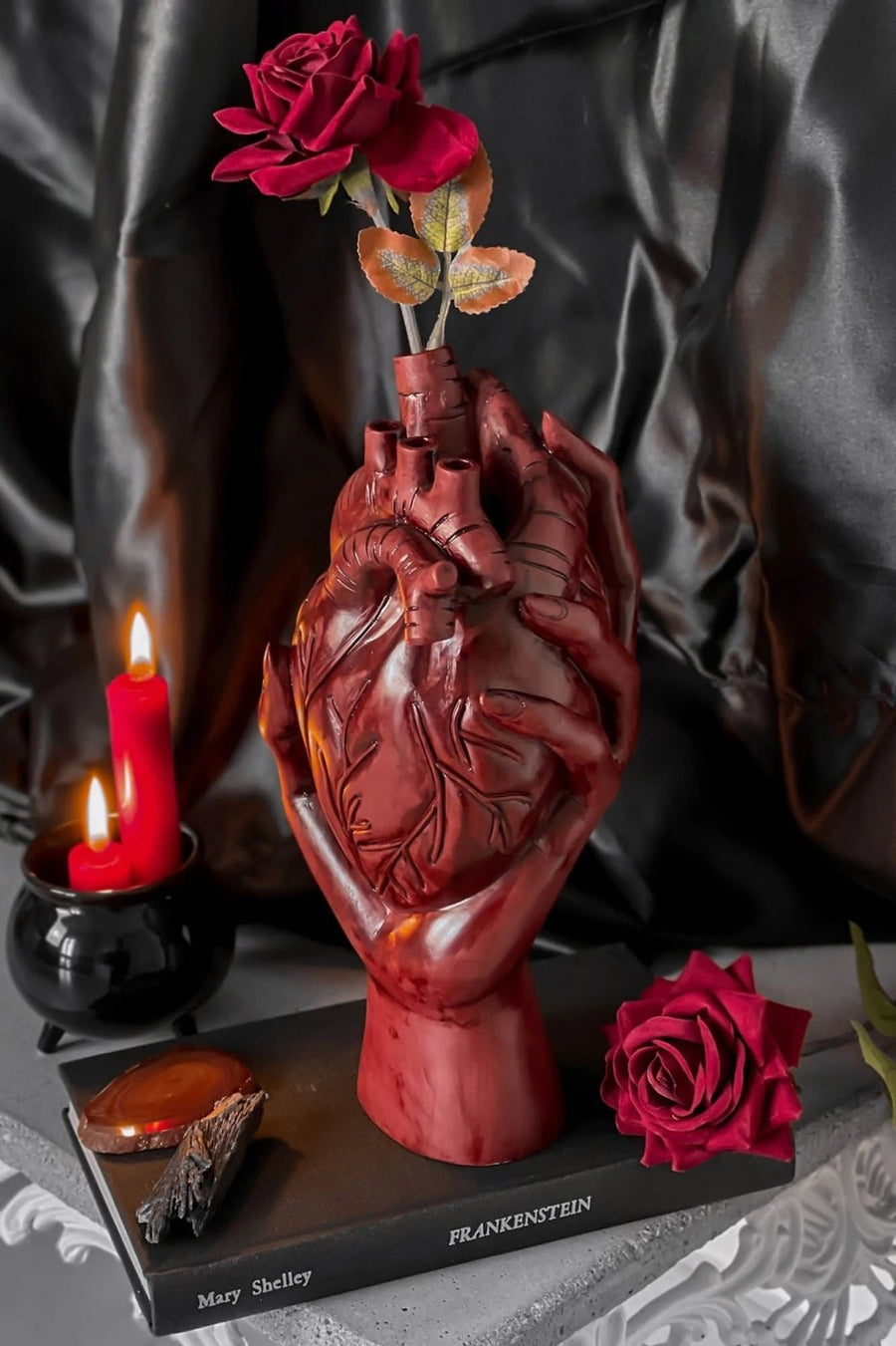 Hold My Heart Vase - housewares - VampireFreaks - Killstar