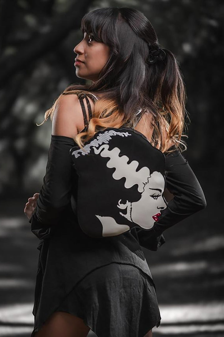 bride of frankenstein novelty backpack by rock rebel