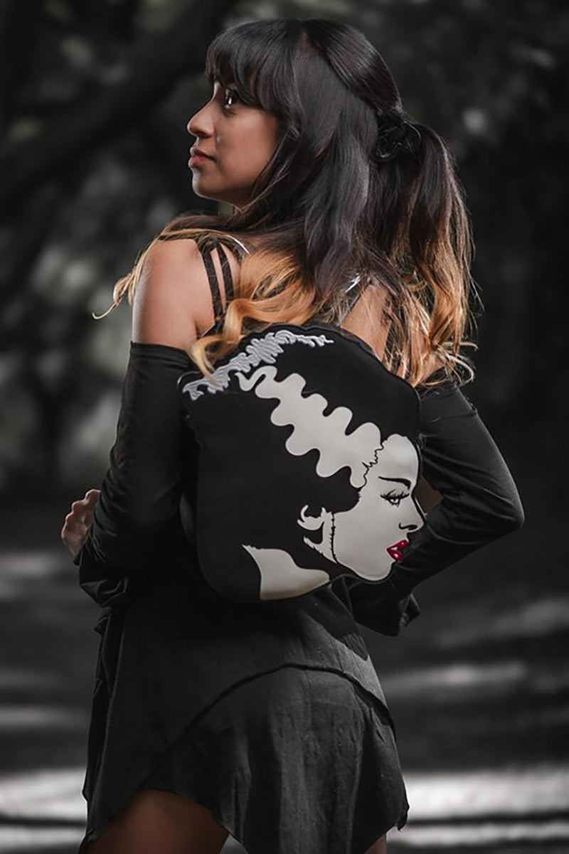 bride of frankenstein novelty backpack by rock rebel