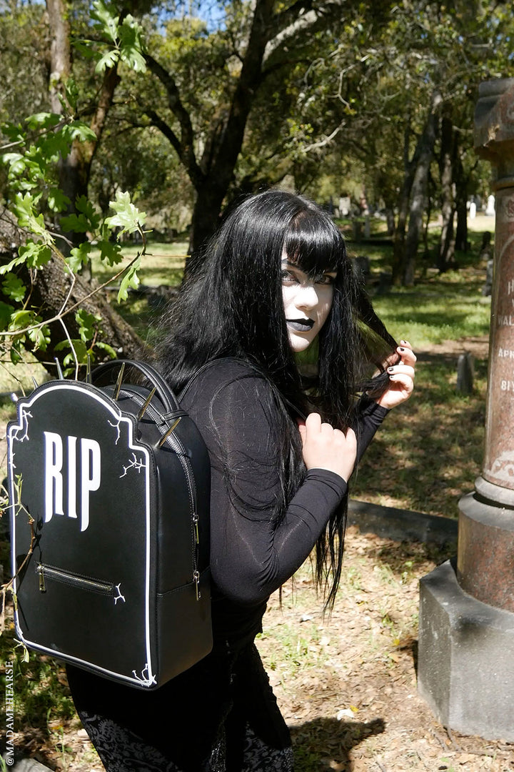RIP Tombstone Backpack