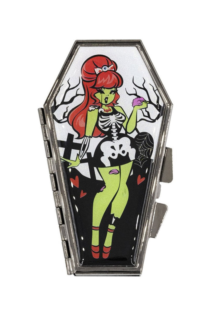 creepy cute purse mirror