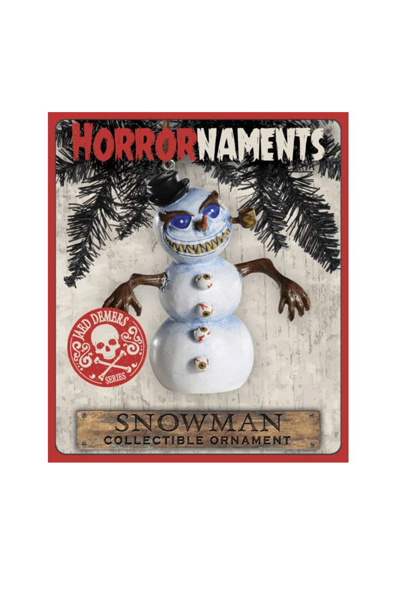 Sinister Snowman Christmas Decoration