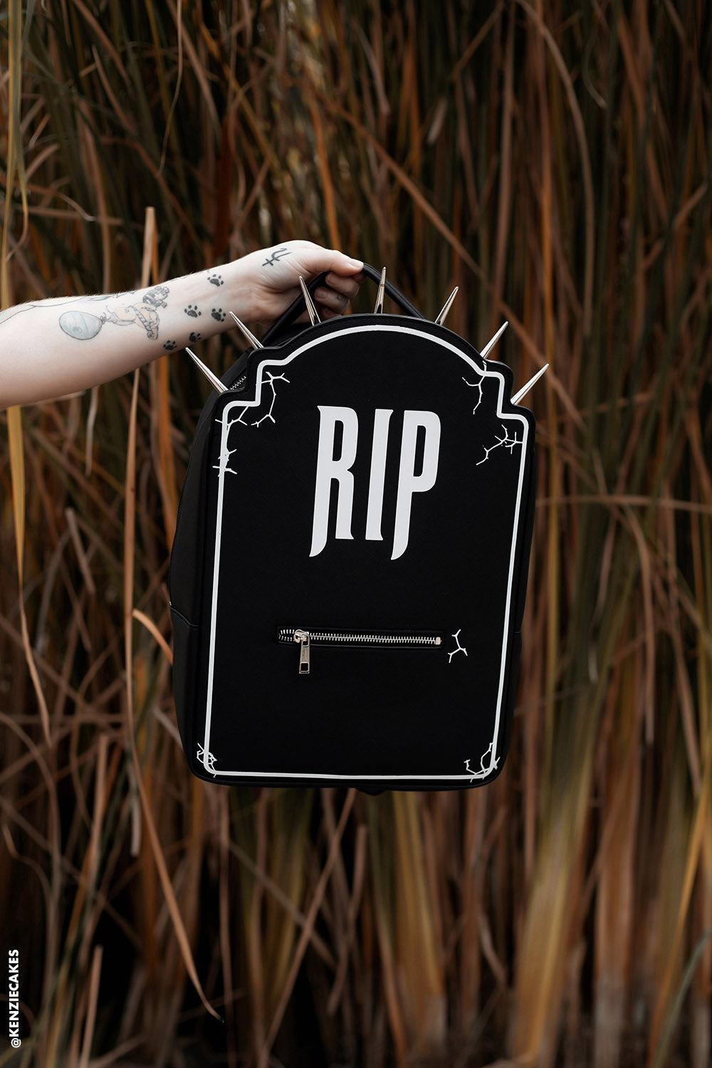 RIP Tombstone Backpack