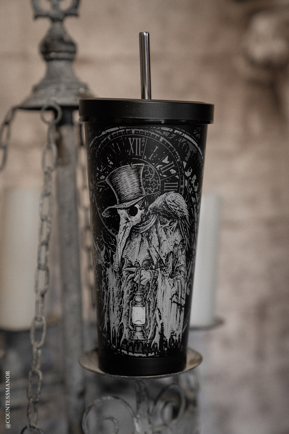 gothic cold brew cup