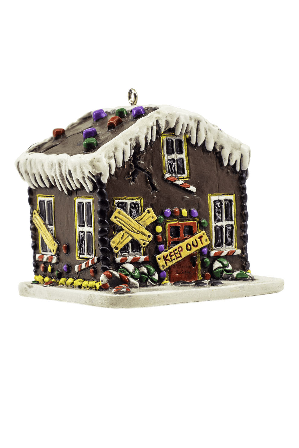 haunted halloween christmas ornament