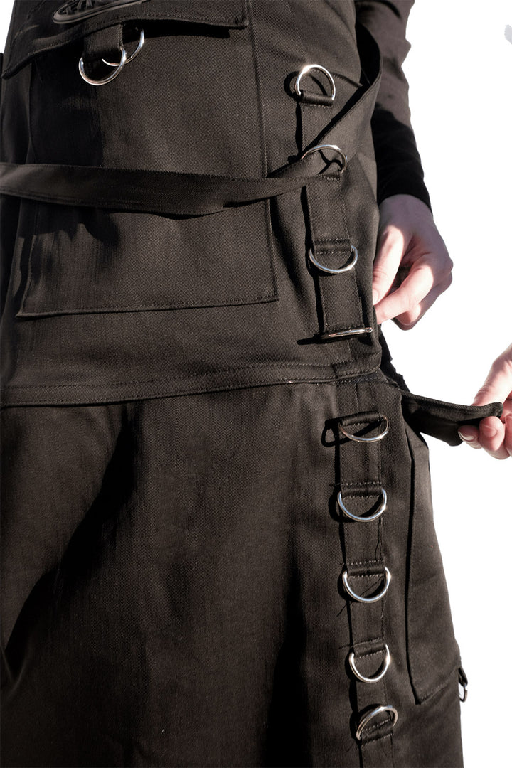 punk d-ring skirt